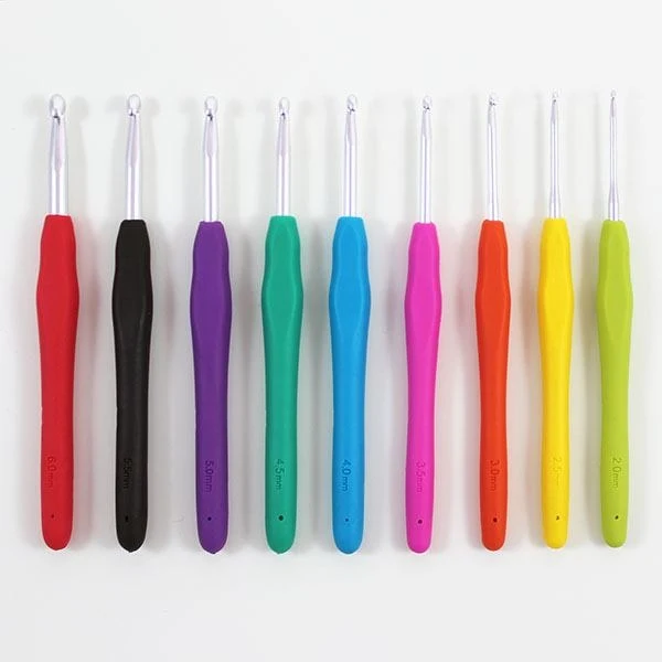 HobbyArts Crochet Hook Set, 9 sizes